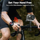 Dragon Touch 4K Action Camera 20MP Vision 3 Underwater Waterproof Camera 170° Wide Angle WiFi Sports Cam with Remote 2 Batteries and Mounting Accessories Kit by TinyTreasures Baby Boutique