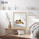 VCK 20x30 Oak Wood Frame for Poster & Picture, Natural Solid Wood Photo Frames 3 Pack, Wall Mounting Hanging by CozyNest Decor