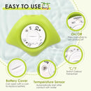 Baby Bath Water Thermometer - Floating Safety Toy for Bathtub With Temperature Warning - Room Thermometer for Infants, Toddlers, Girls, Boys, Newborn Kids by TinyTreasures Baby Boutique