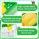 2Sets Bug Catcher for Kids - Sturdy Kids Bug Catching Kit Gifts with Collector Butterfly Net Tweezer, Bugs Habitat Outdoor Explorer Kit for Age 3 4 5 6 7 8, 8Pcs, Green & Pink by TinyTreasures Baby Boutique