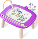 Doodle Board for Toddler Toys Age 1-2, Magnetic Writing Board, Preschool Learning and Educational Toys for 1 2 3 Years Old Girl Boy Gift for Birthday -Purple by TinyTreasures Baby Boutique