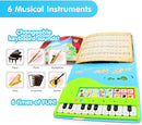BEST LEARNING My First Piano Book - Educational Musical Toy for Toddlers Kids Ages 3-5 Years - Ideal 3, 4 Year Old Boy or Girl Birthday Present by TinyTreasures Baby Boutique