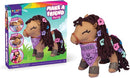 Craft-tastic - Make a Friend Pony - Mini Sewing Kit, Arts and Crafts, Kids Crafts, Art Supplies, Craft Kit Makes 1 Easy-to-Sew Stuffie with Clothes & Accessories, Bonus Travel Tote Included Ages 5+ by TinyTreasures Baby Boutique