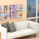 NIUBEE Kids Acrylic Floating Bookshelf 36 Inch,Clear Invisible Wall Bookshelves Ledge Book Shelf,50% Thicker with Screwdriver by TinyTreasures Baby Boutique