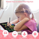 LCD Writing Tablet,16 Inch Colorful Screen Rechargeable Doodle Board Toddler Educational Toys for 3 4 5 6 Years Old Boys Girls Reusable Portable Drawing Tablet Christmas Toys Gifts for Kids (Pink) by TinyTreasures Baby Boutique