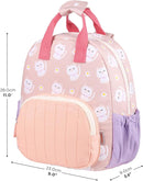 GAGAKU Toddler Backpack for Girls - Kids Mini Backpacks 2-6 years old Cartoon Breathable Comfortable Preschool Backpack for School Travel - Pink Cat by TinyTreasures Baby Boutique