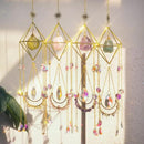 Suncatcher Amethyst Crystal Boho Decor, Spiritual, Purple Gemstone Sun Catcher Hanging for Windows, Rainbow Maker, Crystal Boho Hanging, Natural Stone (Amethsyt) by GreenHaven Gardens