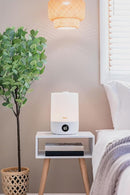 Crane Ultra-Quiet 3-in-1 Humidifier, Essential Oil Aroma Diffuser & Soothing Sleep Light - Compact 1.2 Gallon Capacity with Adjustable Night Light & Fragrance Tray - Ideal for Bedroom and Office by TinyTreasures Baby Boutique