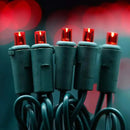 200 Count Red Wide Angle LED Christmas Lights, 66 ft Green Wire UL Certified Commercial Grade 5mm Holiday String Light Set (Red) by CozyNest Decor