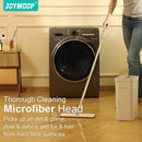 JOYMOOP Mop and Bucket with Wringer Set for Home, Flat Mop and Bucket System, Mops for Floor Cleaning and Wall Cleaner, with 3 Reusable Microfiber Mop Pads by CozyNest Decor