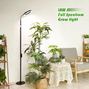LBW Grow Lights for Indoor Plants with Stand Full Spectrum, Floor Plant Lights for Indoor Growing, 108 LEDs Standing Plant Lamp, 4/8/12H Auto Timer, 6 Brightness, Height Adjustable,7.8 Diameter by GreenHaven Gardens