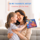 Origami Kit for Kids Ages 5-16, 108 Sheets with 54 Patterns & Instruction Book | Origami Paper Kit for Beginners & Advanced | Arts & Crafts Toys for Girls & Boys Ages 8-12 | Birthday & Christmas Gifts by TinyTreasures Baby Boutique