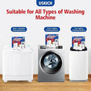 USKICH Washing Machine Cleaner Descaler 40 Pack-Deep Cleaning Tablets For HE Front Loader & Top Load Washer,Washer Machine Cleaning Tablets Clean Inside Drum and Laundry Tub Seal,Septic Safe by CozyNest Decor