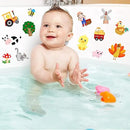 Brand Farm Animal Gel Clings Stickers for Kids, 21PCS Reusable Decals, Wall, Car, Window Decorations, Classroom, Home, Nursery, Party Supplies by CozyNest Decor