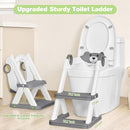Toilet Seat, Potty Training Seat for Toddler, Upgraded 2-in-1 Potty Toilet Training for Boys and Girls,Waterproof Cushioned Mat with Non-slip Step Stool by TinyTreasures Baby Boutique