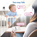 VTech Video Baby Monitor with 5" LCD Screen, Up to 17Hrs Video & 31Hrs Audio Battery Life, Night Vision, 1000ft Range, Pan-Tilt-Zoom, Lullabies, Soothing Sounds, Temperature Sensor, No WiFi: 924W by TinyTreasures Baby Boutique