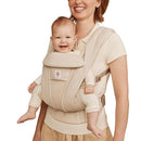 Ergobaby Omni Deluxe Baby Carrier Newborn to Toddler - Breathable Baby Carriers for Summer - All-Position Carrier with Enhanced Lumbar Support & Airflow (7-45 Pounds), Mesh, Natural Beige by TinyTreasures Baby Boutique