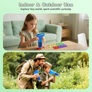 Microscope for Kids with 12 Slides, 100X-1000X 1080P Digital Handheld Kids Microscope, Mini Portable Pocket Miniscope Science Toys Gifts for 3+ 4 5 6 7 8 9 10 11 12 Year Old Boys Girls, Blue by TinyTreasures Baby Boutique