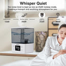 2.4L Air Humidifiers for Bedroom Baby - 26dB Quiet Cool Mist Air Humidifier for Nursery & Plants, Top Fill Air Humidifier Lasts Up to 30 Hours, Auto Shut-Off, Easy to Fill and Clean by TinyTreasures Baby Boutique