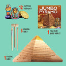 XXTOYS Pyramids Dig Kit, Ancient Egyptian Civilization Civilization Excavation Set Including Mummy Case Sun God Great Sphinx and More, STEM Science Educational Toys Archaeology Gifts for Boys & Girls by TinyTreasures Baby Boutique