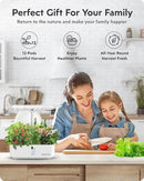 Hydroponics Growing System Garden: 12 Pods Indoor Herb Garden with Grow Light Plants Germination Kit Quiet Automatic Hydroponic Height Adjustable - Gardening Gifts for Women by GreenHaven Gardens