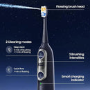 Soocas NEOS II Ultimate Set - Electric Toothbrush with Water Flosser, Sonic Electric Toothbrush for Adults, Portable for Travel, Deep Clean for Implants & Braces, Healthier Gums, Dark Violet by CozyNest Decor