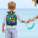 Accmor Toddler Backpack Leash, Cute Baby Backpacks with Anti Lost Wrist Link, Mini Kids Backpack Harness Leash for Outdoor Travel, Adorable Dinosaur Backpack Tether Walking Harness for Boys 1-3 by TinyTreasures Baby Boutique