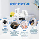 USKICH Washing Machine Cleaner Descaler 40 Pack-Deep Cleaning Tablets For HE Front Loader & Top Load Washer,Washer Machine Cleaning Tablets Clean Inside Drum and Laundry Tub Seal,Septic Safe by CozyNest Decor