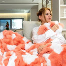 Soft Cow Print Blanket for Couch, Bed, or Living Room – Cozy and Decorative Imitation Rabbit Fur Throw for Home, Seasons and Relaxation by CozyNest Decor