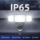 Onforu 65W LED Security Lights Motion Sensor Light Outdoor, 6500LM, 6500K, IP65 Waterproof, Flood Light Outdoor Motion Detector with Adjustable 3 Head, Hardwired Wall Light for Entryway, Yard, Garage by GreenHaven Gardens