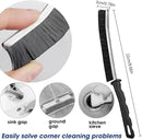 Crevice Cleaning Brush,New Multifunctional Cleaning Brush Tool, Bathroom Gap Brush, Home, Kitchen, Bathroom, Window, Vehicle, Faucets, Toilet,6Pcs by CozyNest Decor