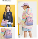 KL928 Girls Bowknot Polka Dot Cute Mini Backpack Small Daypacks Convertible Shoulder Bag Purse for Women by TinyTreasures Baby Boutique