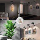 Cordless Spotlight Battery Operated, LED Plant Light, Dimmable Accent Light with Remote, Indoor Display Up Lighting for Picture Photo Tree Dartboard Wall Decor Painting Artwork Portrait by CozyNest Decor