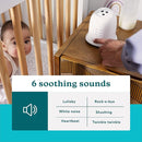 Homedics Sound Machine and Projector with 6 Soothing Sleep Sounds for Your Baby and Kids and Tilt Projector with 9 Images to Help Your Kids Fall Asleep by TinyTreasures Baby Boutique