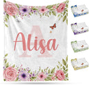 Ship Next Day, Personalized Baby Blanket – Printed in USA, Custom Baby Blanket for Boys & Girls, Baby Blanket with Name, Baby Shower, Easter, Christmas, Birthday Newborn & Toddler Gifts, Baby Gifts by TinyTreasures Baby Boutique