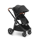 Mompush Ultimate 2 Baby Stroller for Infant and Toddler with Newborn Mode and Reversible Seat, All-Terrain Stroller with All-Wheel Suspension, Includes Car Seat Adapter and Large Storage Basket by TinyTreasures Baby Boutique