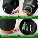 '- Uneed Plastic Flower Pot,5-Pack Plant Pots with Drainage 7/6.5/6/5.5/5 Inch,Self Watering Pots for Indoor Plants,Planters for Indoor Outdoor Plants (Black) by CozyNest Decor