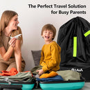 elaia Car Seat Travel Bag for Airplane, Waterproof Wearable with Straps, Large Capacity Padded Car Seat Check Bag, Perfect for Air Travel, Family Vacations, and Parents with Infants by TinyTreasures Baby Boutique