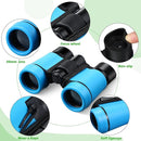 Yunsailing 9 Pack Kid Binoculars Shockproof Mini Compact Binoculars Gifts for 3-12 Years Boys Girls Folding Small Telescope for Kids Bird Watching Camping Outdoor Play, 9 Colors by TinyTreasures Baby Boutique
