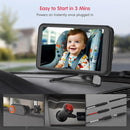 BM2 Car Camera for Baby, 5.2" 1080P Screen with 3X Zoom, Clear Rear-Facing View, 360° Rotating Lens, Easy Installation – Safety for Infants and Pets by TinyTreasures Baby Boutique