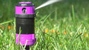 Dramm ColorStorm Gear Drive Sprinkler on Heavy Duty,Durable Metal Base, 4 Patterns, Ideal for Small, Medium & Large Areas with Pass Through Feature, Red, 40 Foot Diameter by GreenHaven Gardens