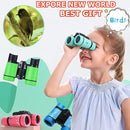 Kids Binoculars Best Gifts for 3-12 Years Boys Girls High-Resolution Optics Shockproof Mini Compact Binocuolar Toys Folding Small Telescope for Bird Watching Camping Outdoor Play by TinyTreasures Baby Boutique