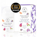 Gentle Face Cream Moisturizer for Kids and Preteens – Nourishing and Calming for All Skin Types – Natural Ingredients: Hyaluronic Acid and Vitamin E - Made in UK 50ml by TinyTreasures Baby Boutique