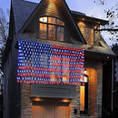 American Flag Light, 420 Super Bright LEDs Net Light Waterproof US for Independence Day July 4th, Yard, Garden Patio Yard Holiday Decoration by GreenHaven Gardens