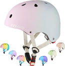 Kids Bike Helmet,Toddler Skateboard Helmets for Ages 2-3-5-8-14 Years Boys Girls，Adjustable Multi-Sport Bicycle Skateboarding Football Roller Skating Scooter Rollerblade Balance Bike Helmet by TinyTreasures Baby Boutique