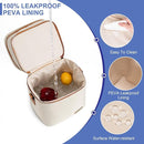 Breastmilk Cooler Bag with Ice Pack Fits 6 Baby Bottles Up to 9 Ounce by TinyTreasures Baby Boutique
