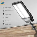 5000W Solar Lights Outdoor - 7000K LED Solar Street Lights Outdoor with Motion Sensor and Remote Control, IP66 Waterproof, Dusk to Dawn for Yard, Patio, 2 Pack by GreenHaven Gardens