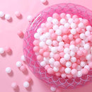 GOGOSO Ball Pit Balls 100 PCS for Toddles, Kids Plastic Balls for Ball Pit, Pool, Pink Party Accessories, Birthday Decoration, Crush Proof and Durable with Storage Bag by TinyTreasures Baby Boutique