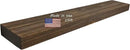 joelsantiques - 48 Inch Wooden Floating Shelves for Wall - 48x6x2 in - Made of Natural Wood - Long Heavy Duty Rustic Wall Shelves for Bedroom - Perfect for Living Room, Kitchen - Medium Brown by CozyNest Decor
