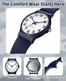 Kids Analog Watch Boys Girls, 30M Waterproof, Sports Watch for Boys, Easy to Read Children's Thin Dial Wrist Watches with Soft Band, for Ages 5-15 Kids Great Birthday Gifts Christmas Day by TinyTreasures Baby Boutique